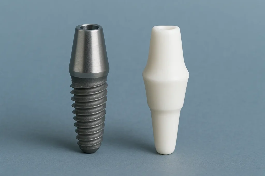 Zirconia vs Titanium Implants