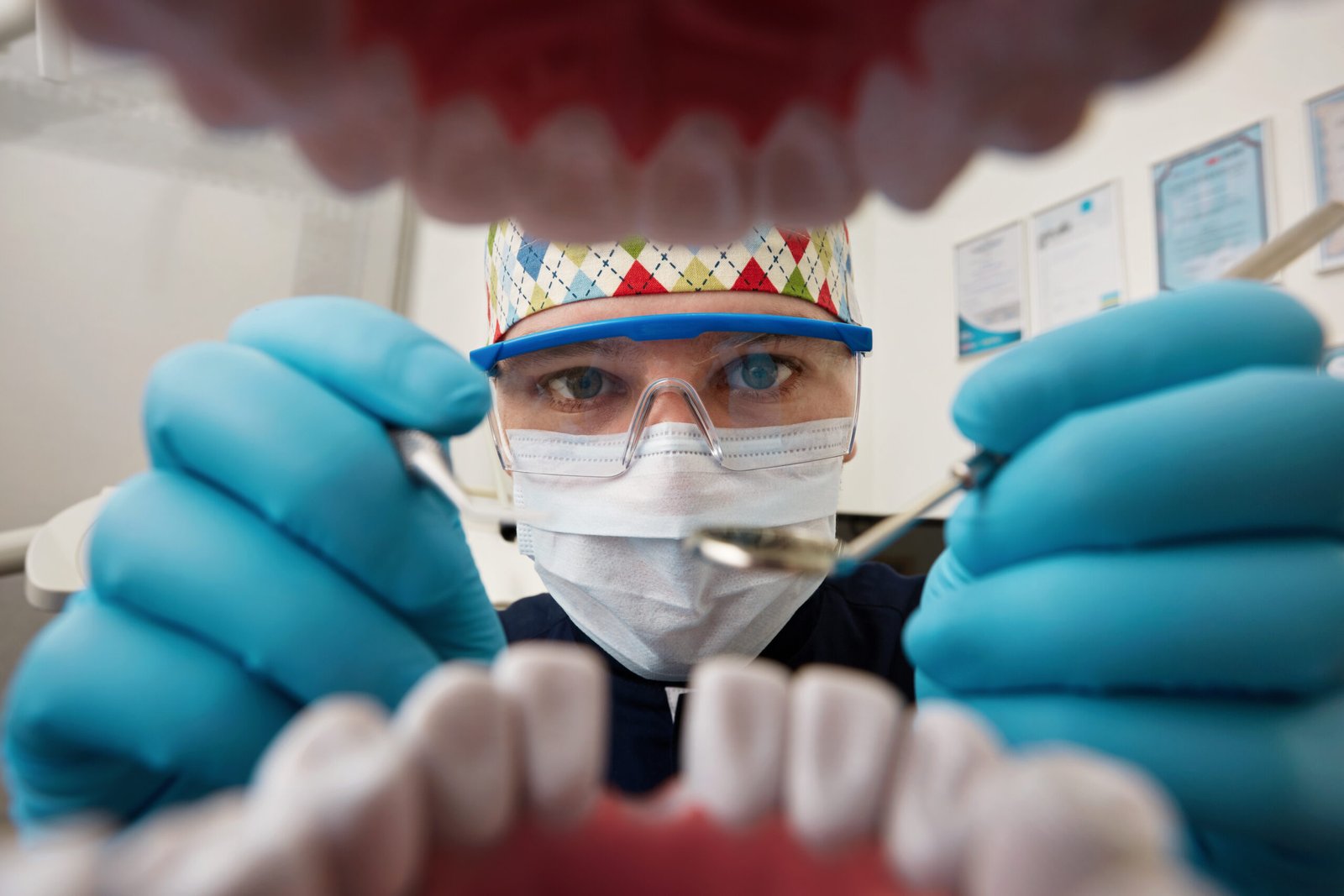 Fitting Crowns Beneath